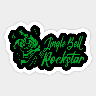 Jingle Bell Rockstar Sticker